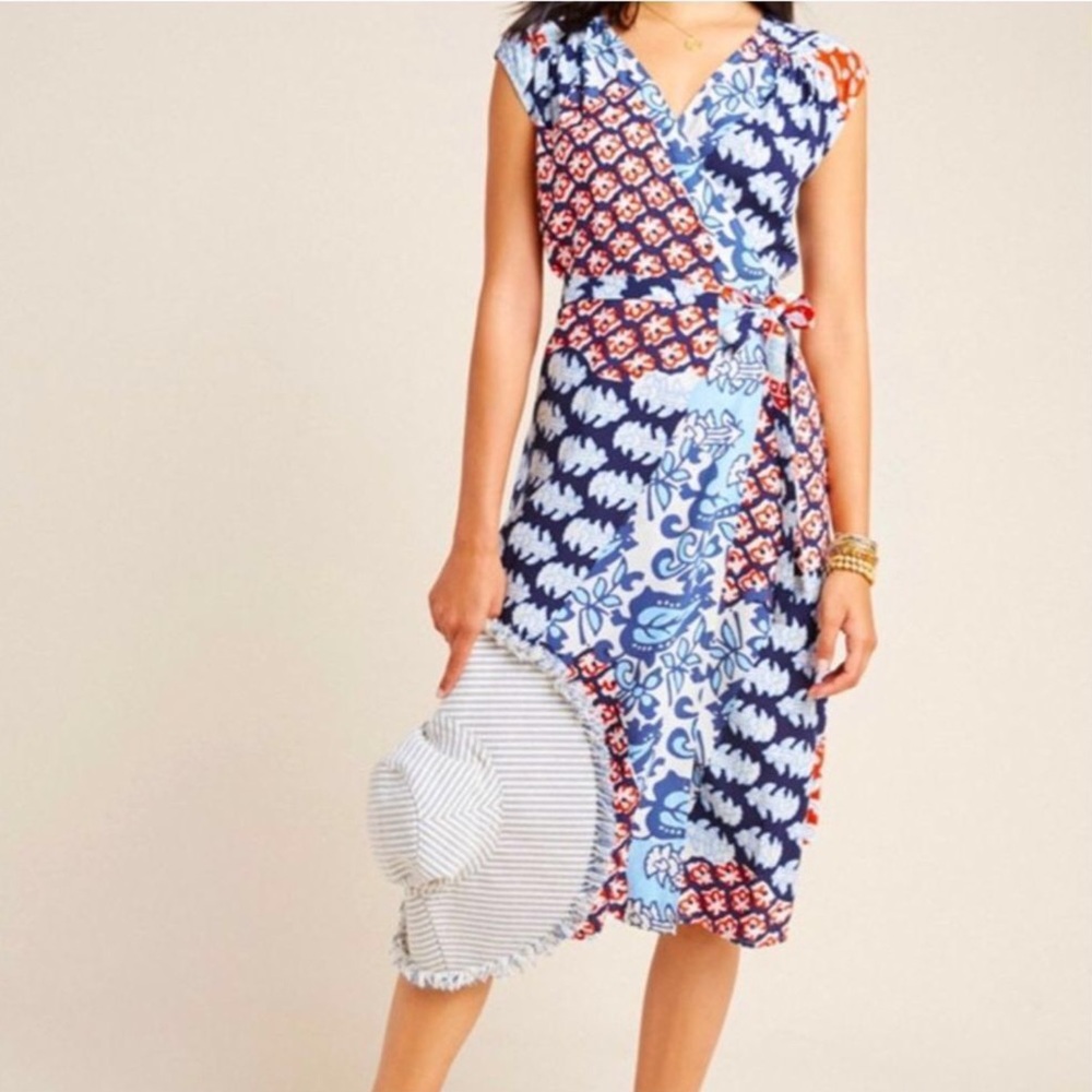 Porridge wrap dress